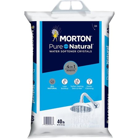 MORTON SALT 40Lb Pure Nat Crystals F149830000G